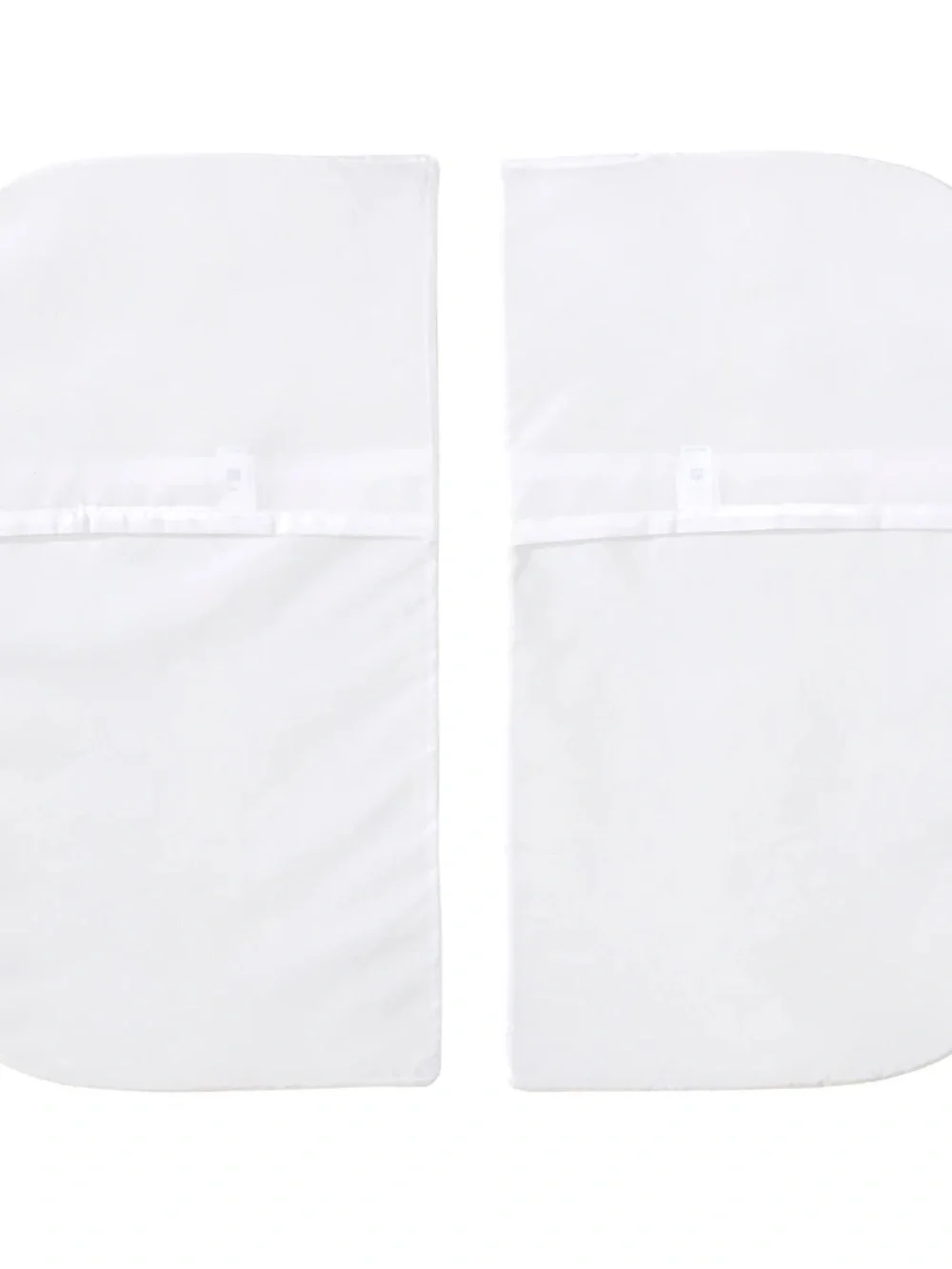 Halo Twin Bassinest White Fitted Sheet, 2-Pack